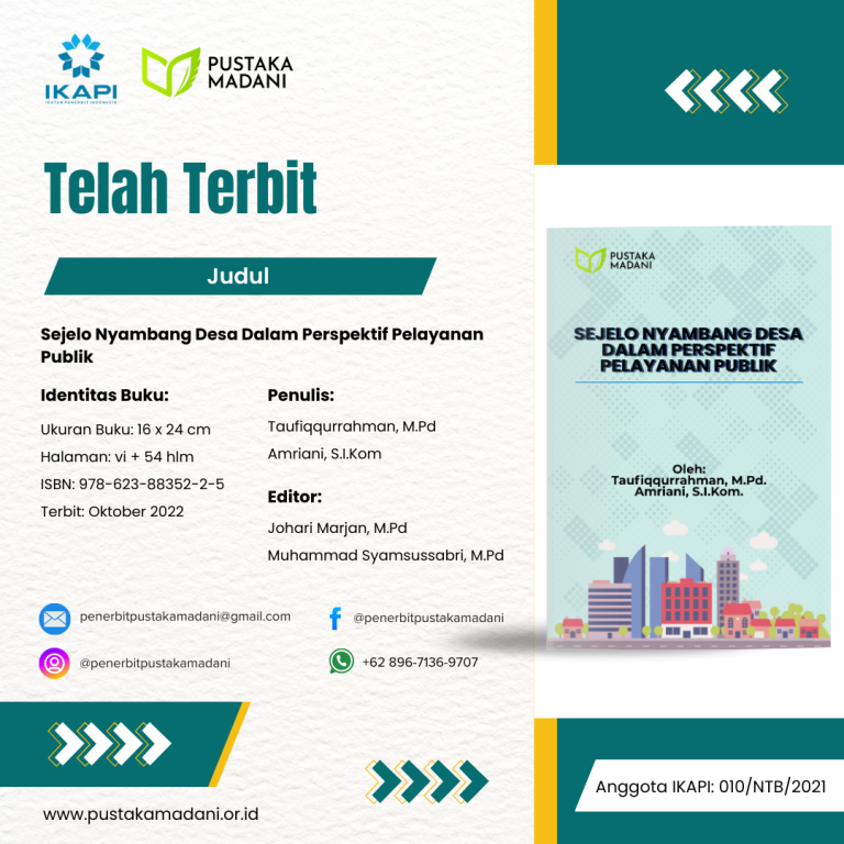 Sejelo Nyambang Desa Dalam Perspektif Pelayanan Publik