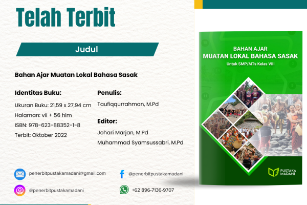Bahan Ajar Muatan Lokal Bahasa Sasak