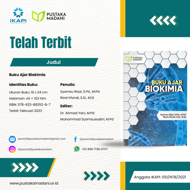 Buku Ajar Biokimia