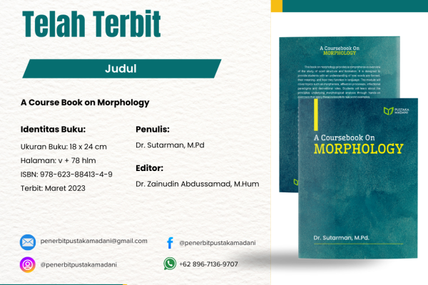 A Course Book on Morphology