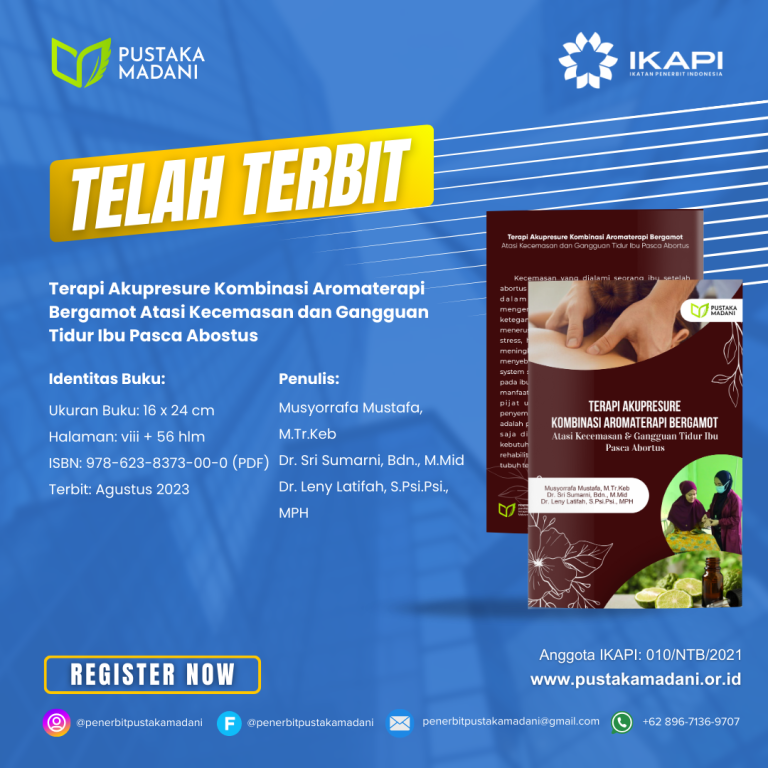 Terapi Akupresure Kombinasi Aromaterapi Bergamot Atasi Kecemasan dan Gangguan Tidur Ibu Pasca Abostus