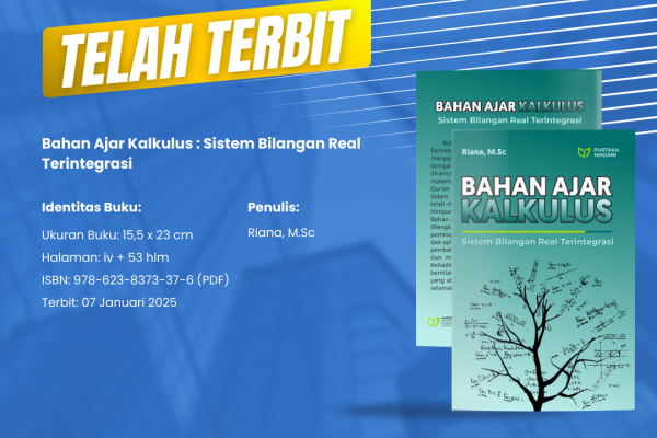 Bahan Ajar Kalkulus: Sistem Bilangan Real Terintegrasi