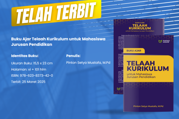 Buku Ajar Telaah Kurikulum untuk Mahasiswa Jurusan Pendidikan