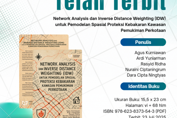 Network Analysis dan Inverse Distance Weighting (IDW) untuk Pemodelan Spasial Proteksi Kebakaran Kawasan Pemukiman Perkotaan