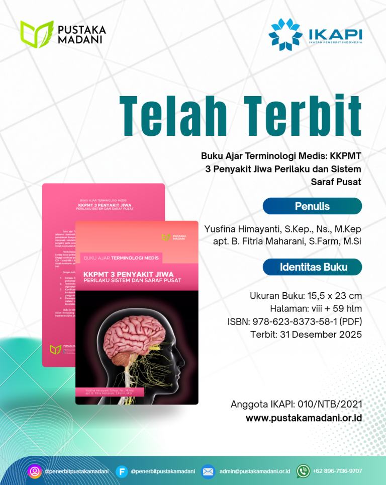 Buku Ajar Terminologi Medis: KKPMT 3 Penyakit Jiwa Perilaku dan Sistem Saraf Pusat